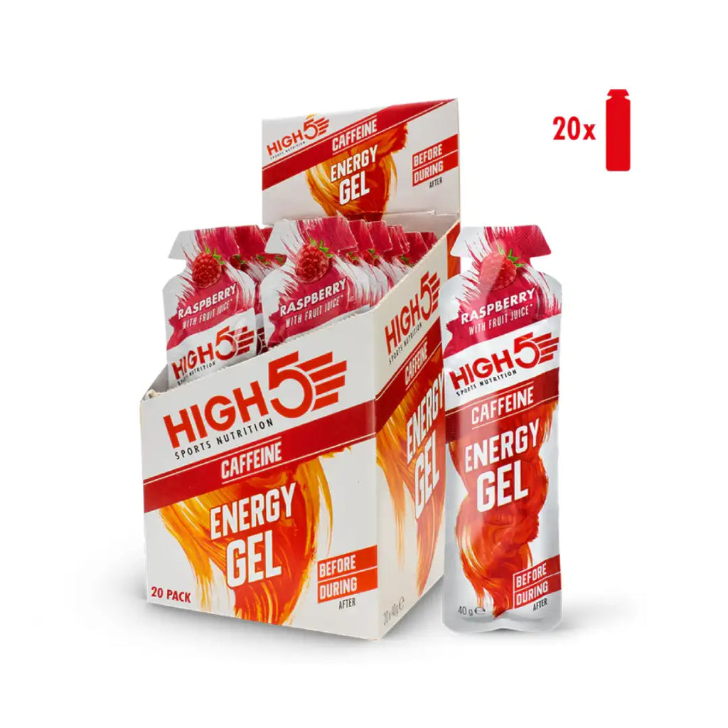 High5 Energy Gel Cafffeine - Pack of 20-The Racquet Shop-Shop Online in UAE, Saudi Arabia, Kuwait, Oman, Bahrain and Qatar