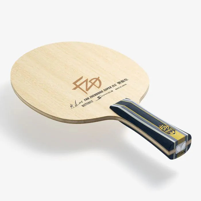 Butterfly Fan Zhendong Super ZLC Table Tennis Racquet-The Racquet Shop-Shop Online in UAE, Saudi Arabia, Kuwait, Oman, Bahrain and Qatar