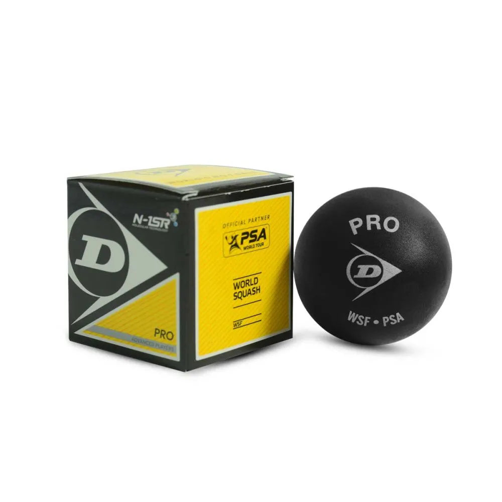Dunlop Pro Double Dot Squash Ball-The Racquet Shop-Shop Online in UAE, Saudi Arabia, Kuwait, Oman, Bahrain and Qatar