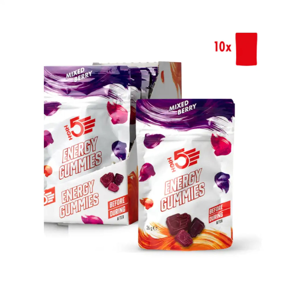 High5 Energy Gummies - Pack of 10-The Racquet Shop-Shop Online in UAE, Saudi Arabia, Kuwait, Oman, Bahrain and Qatar