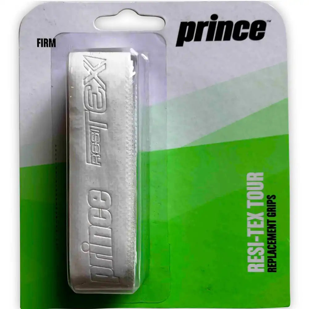 Prince RESI TEX Tour Tennis Grip - White-The Racquet Shop-Shop Online in UAE, Saudi Arabia, Kuwait, Oman, Bahrain and Qatar