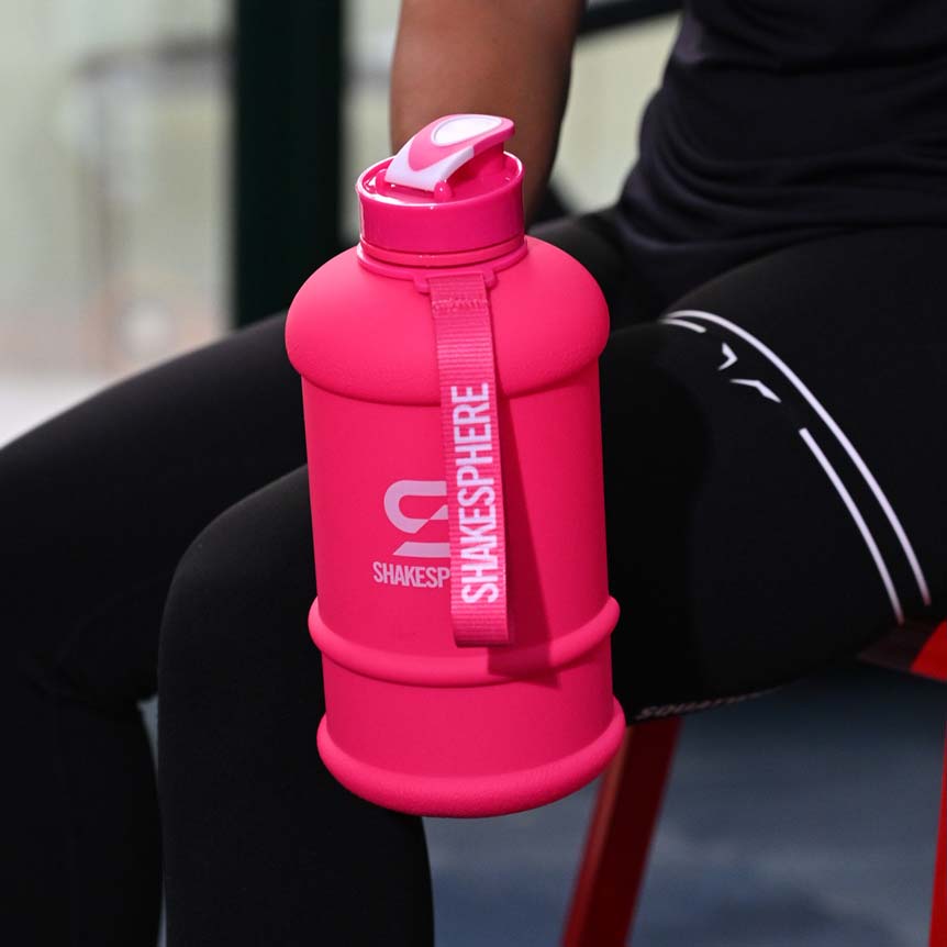 ShakeSphere Hydration Jug 1.3 L - Pink-The Racquet Shop-Shop Online in UAE, Saudi Arabia, Kuwait, Oman, Bahrain and Qatar