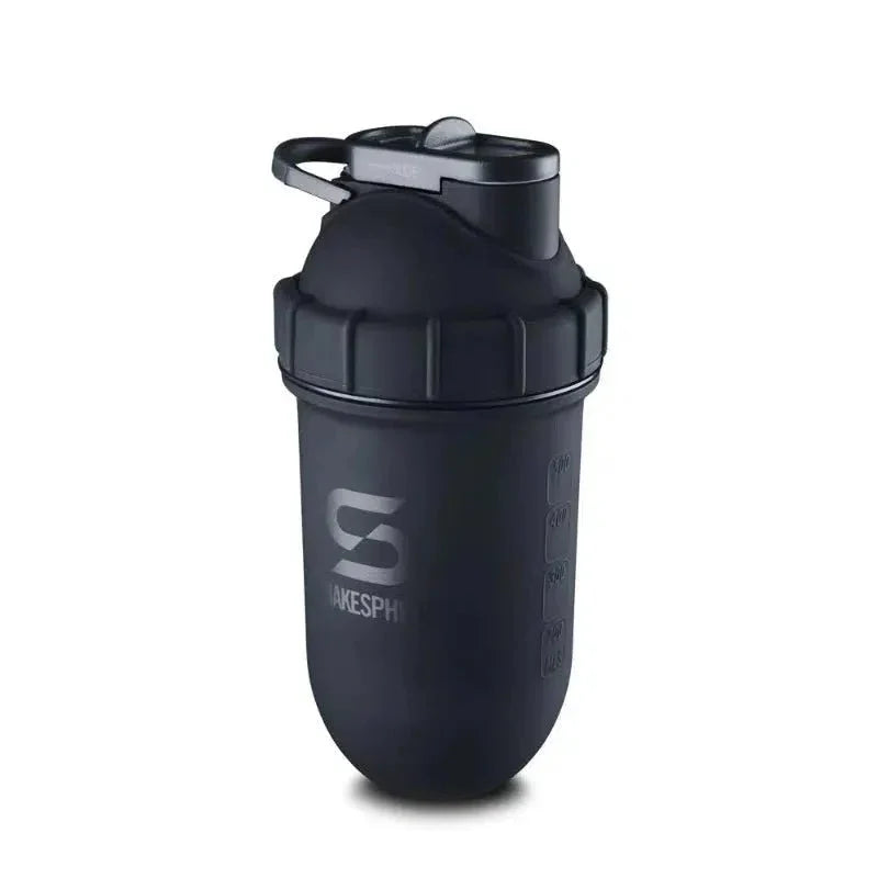 ShakeSphere Tumbler Double Wall Steel 700 ml - Matte Black-The Racquet Shop-Shop Online in UAE, Saudi Arabia, Kuwait, Oman, Bahrain and Qatar