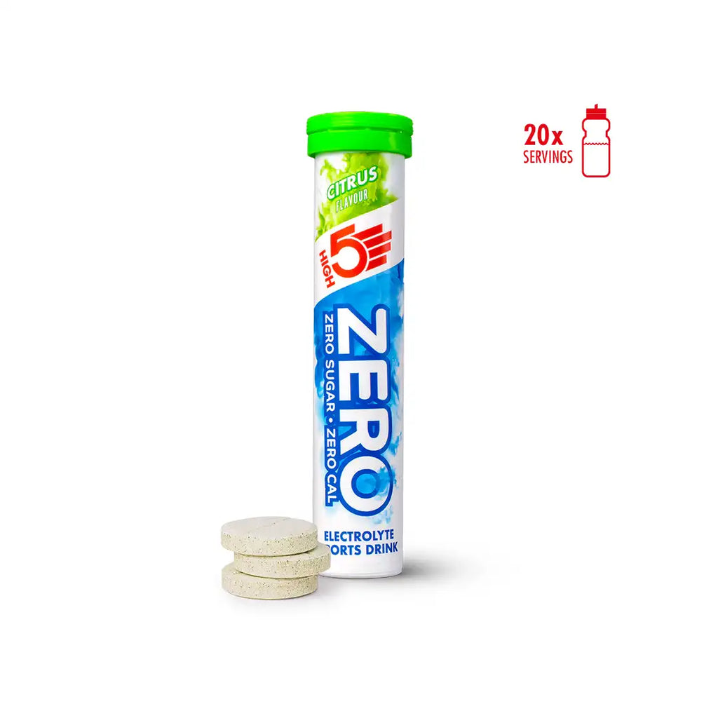 High5 ZERO Electrolyte Drink - Pack of 8-The Racquet Shop-Shop Online in UAE, Saudi Arabia, Kuwait, Oman, Bahrain and Qatar