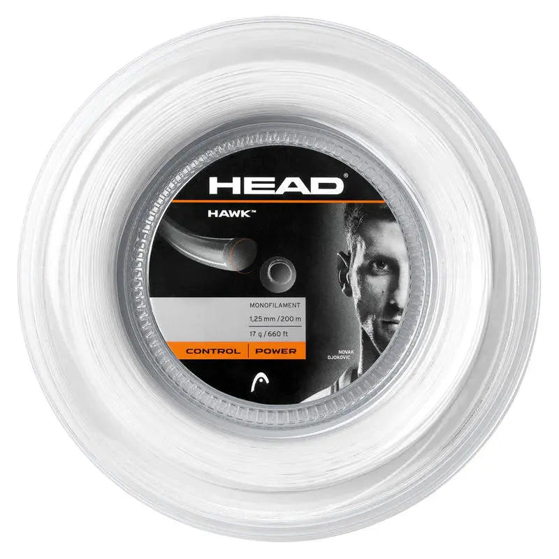 HEAD Hawk 200m Tennis Strings Reel HEAD