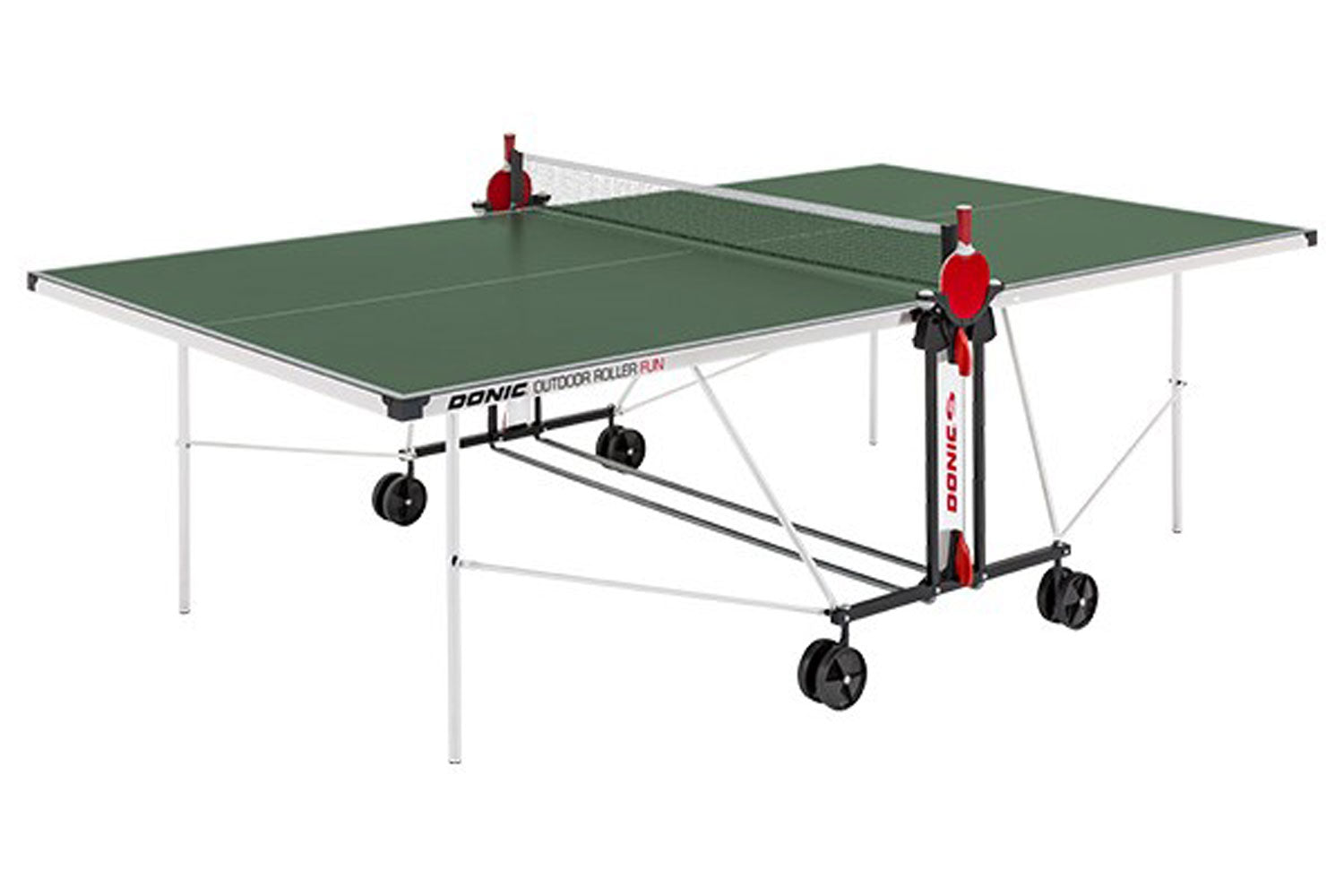 Donic Outdoor Roller Fun Table Tennis Table Green-The Racquet Shop-Shop Online in UAE, Saudi Arabia, Kuwait, Oman, Bahrain and Qatar