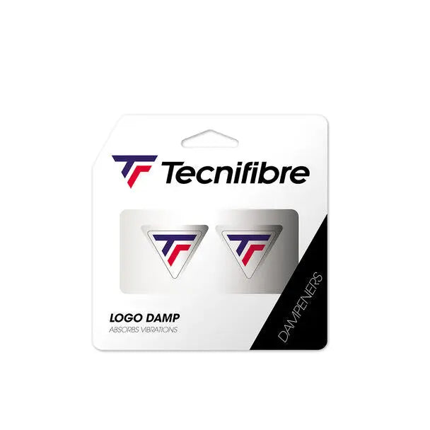Tecnifibre Logo Dampener Tricolour-The Racquet Shop-Shop Online in UAE, Saudi Arabia, Kuwait, Oman, Bahrain and Qatar