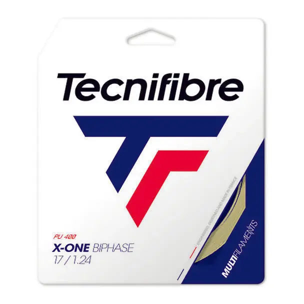 Tecnifibre Set X-One Biphase Natural, Tennis Strings Tecnifibre