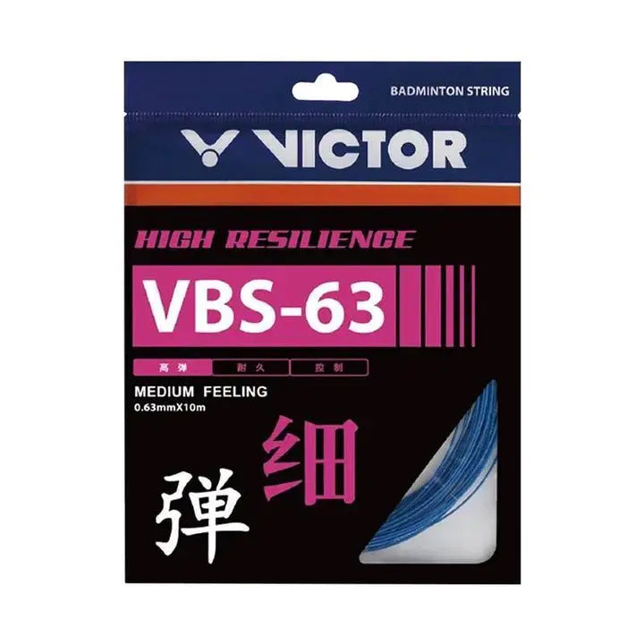 Victor VBS-63 Badminton String-The Racquet Shop-Shop Online in UAE, Saudi Arabia, Kuwait, Oman, Bahrain and Qatar