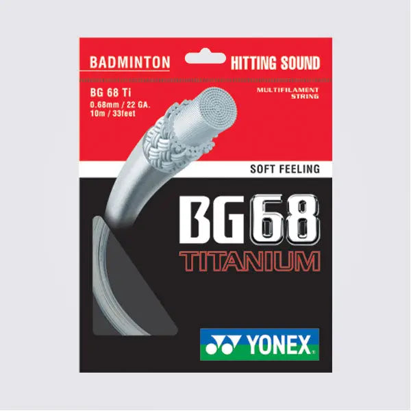 YONEX BG-68-TI, Badminton String Victor